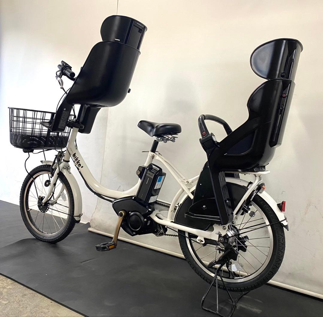 1年保証 送料無料　ブリヂストン　ビッケ　20インチ　白色　電動アシスト自転車