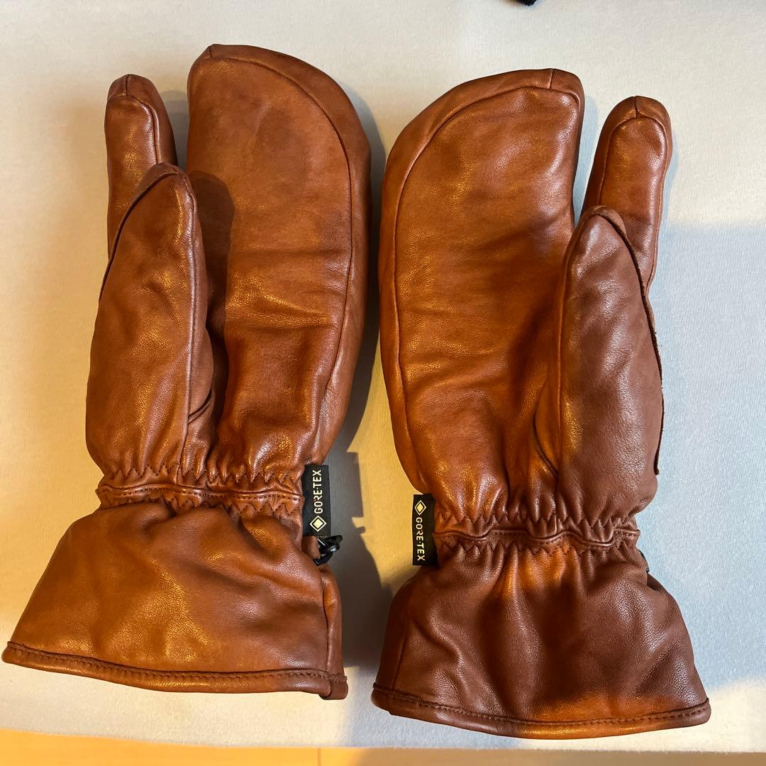 スキー・スノーボードアクセサリー HESTRA 3-Finger Full Leather GORE-TEX