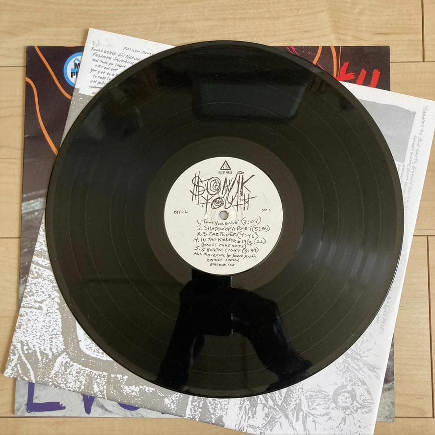 LP UKオリジ Sonic Youth EVOL レコード 1986年