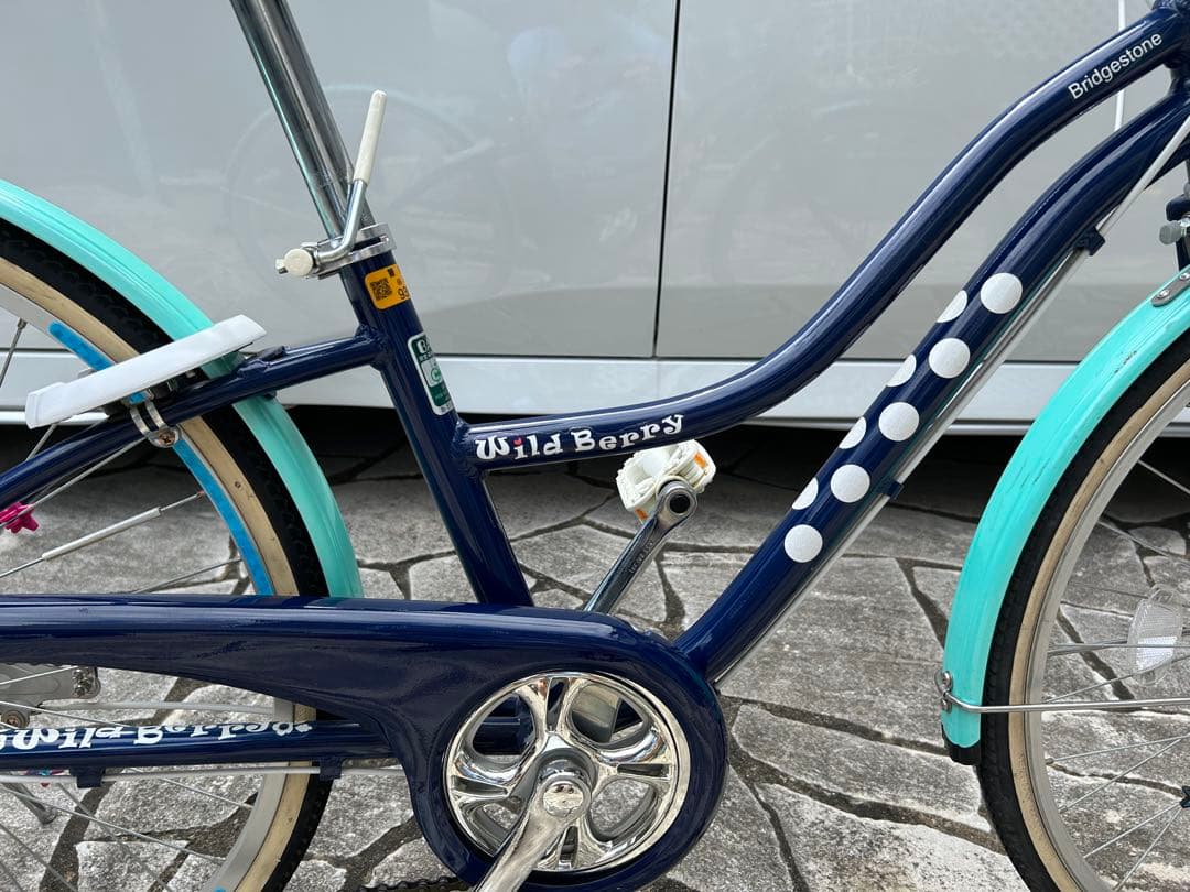 東京都大田区　ブリヂストン ワイルドベリー子供自転車 24インチ