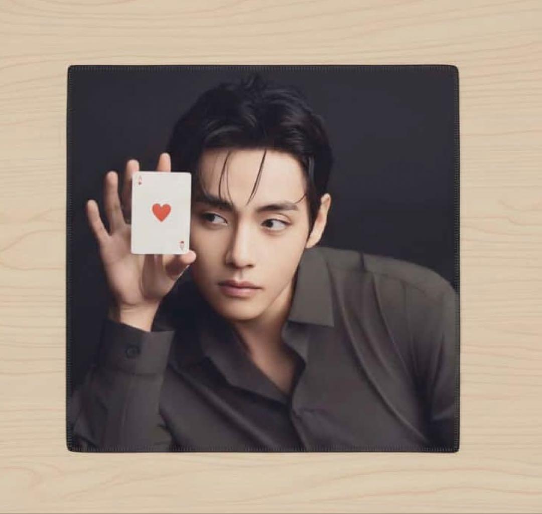 taehyung テヒョン テテ ハンドタオル　30×30 グク　ジミン　ジン