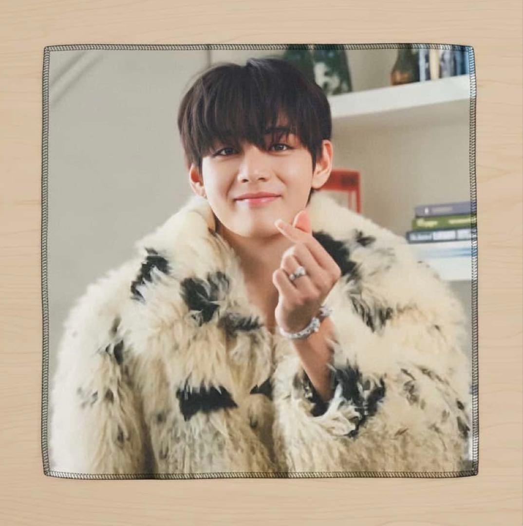 taehyung テヒョン テテ ハンドタオル　30×30 グク　ジミン　ジン