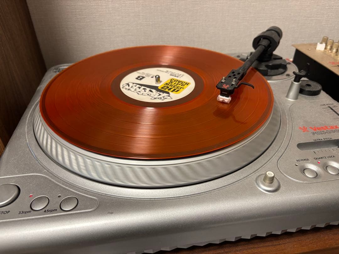 DJターンテーブル2台＋Vestaxミキサー セット／動作品・現状渡し