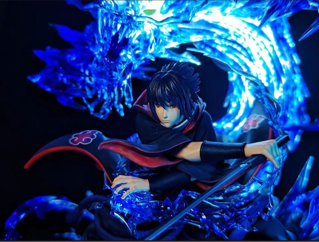 ナルト-疾風伝 うちはサスケ【鷹 】ガレージキット フィギュア1/8