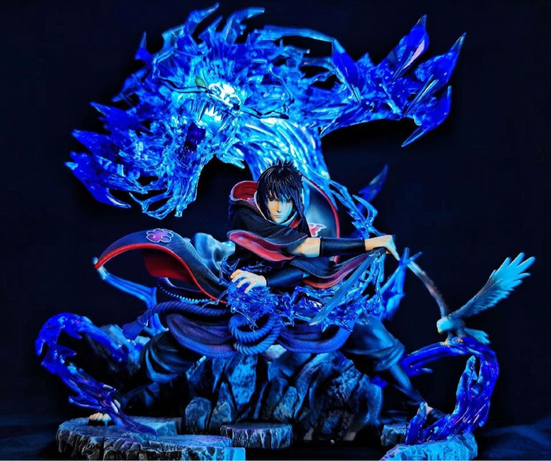 ナルト-疾風伝 うちはサスケ【鷹 】ガレージキット フィギュア1/8