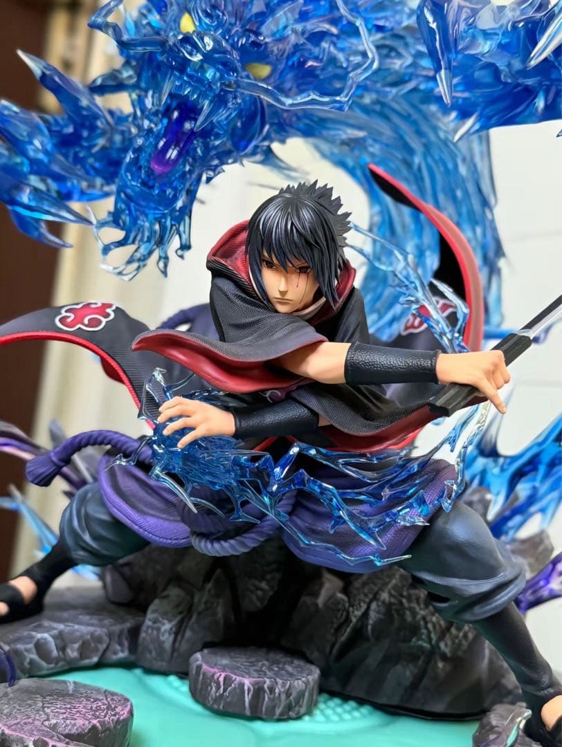 ナルト-疾風伝 うちはサスケ【鷹 】ガレージキット フィギュア1/8