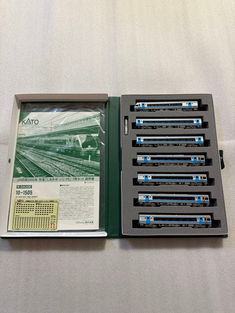 KATO 10-1505 JR四国2000系 特急「しおかぜ・いしづち」