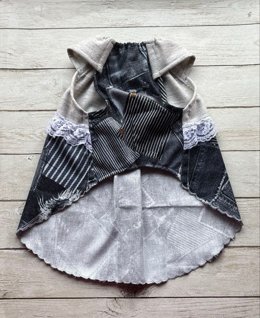 sorahinat　ハンドメイド犬服　ワンピース　Mサイズ