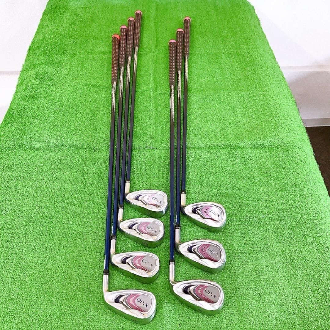 テ35★ゼクシオナイン 7本レディースアイアンセットL MP900L XXIO9