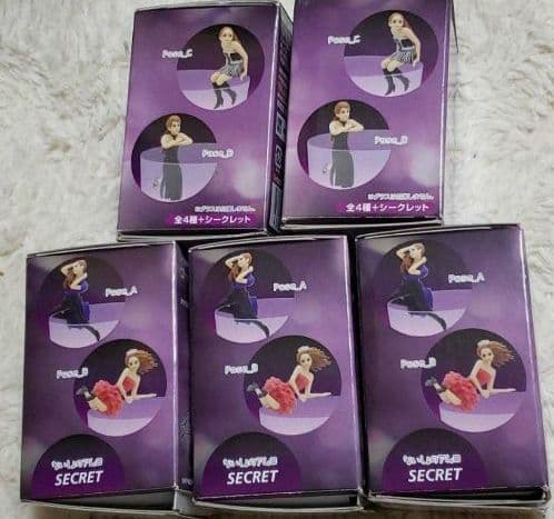 安室奈美恵　コップのフチ子　シークレット含　5種類コンプリート