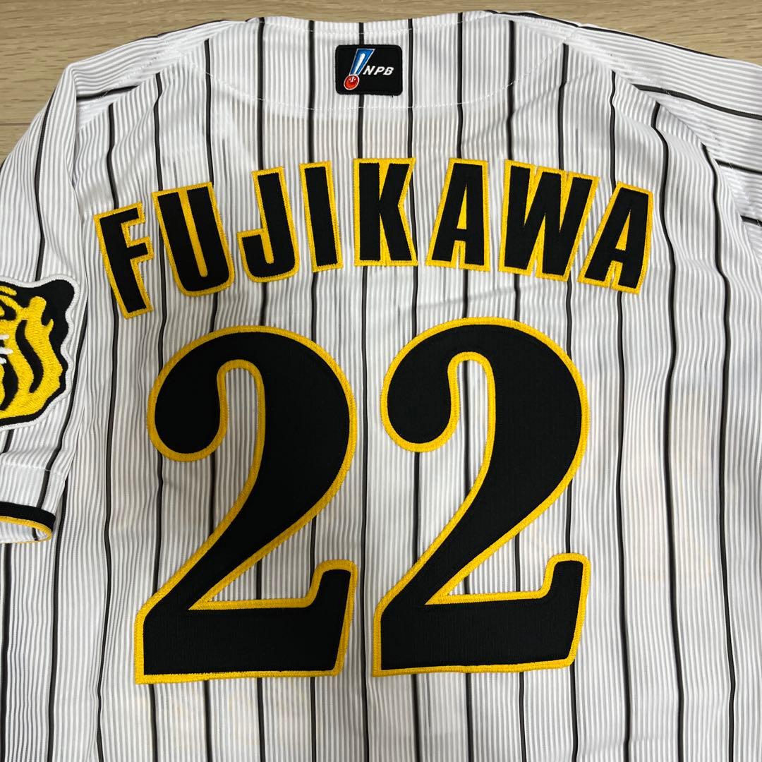 阪神タイガース　藤川球児　ホームユニフォーム　プロコレオーセンティック