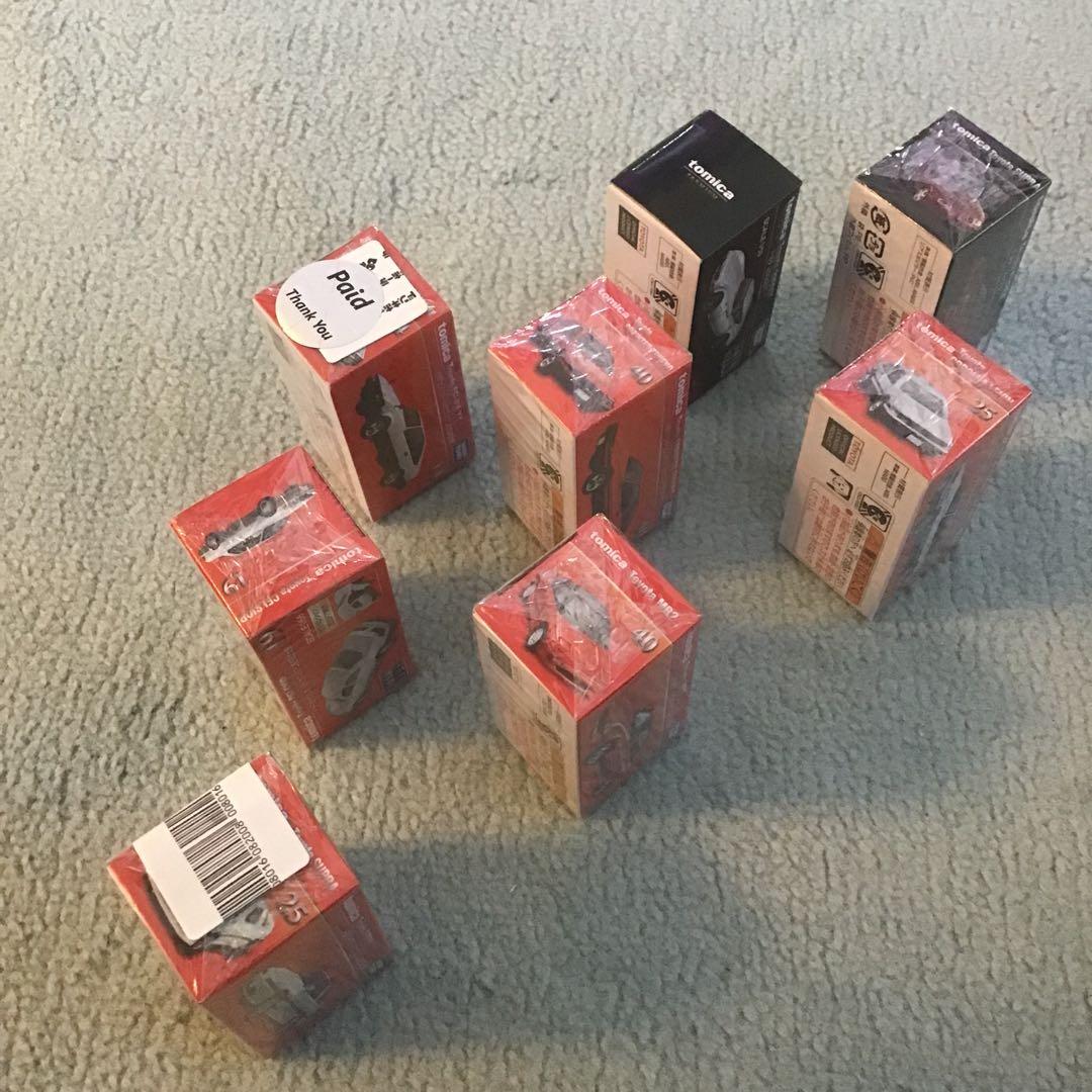 トミカ　プレミアム　トヨタ　発売記念6個　トミカモール1個　AEON1個