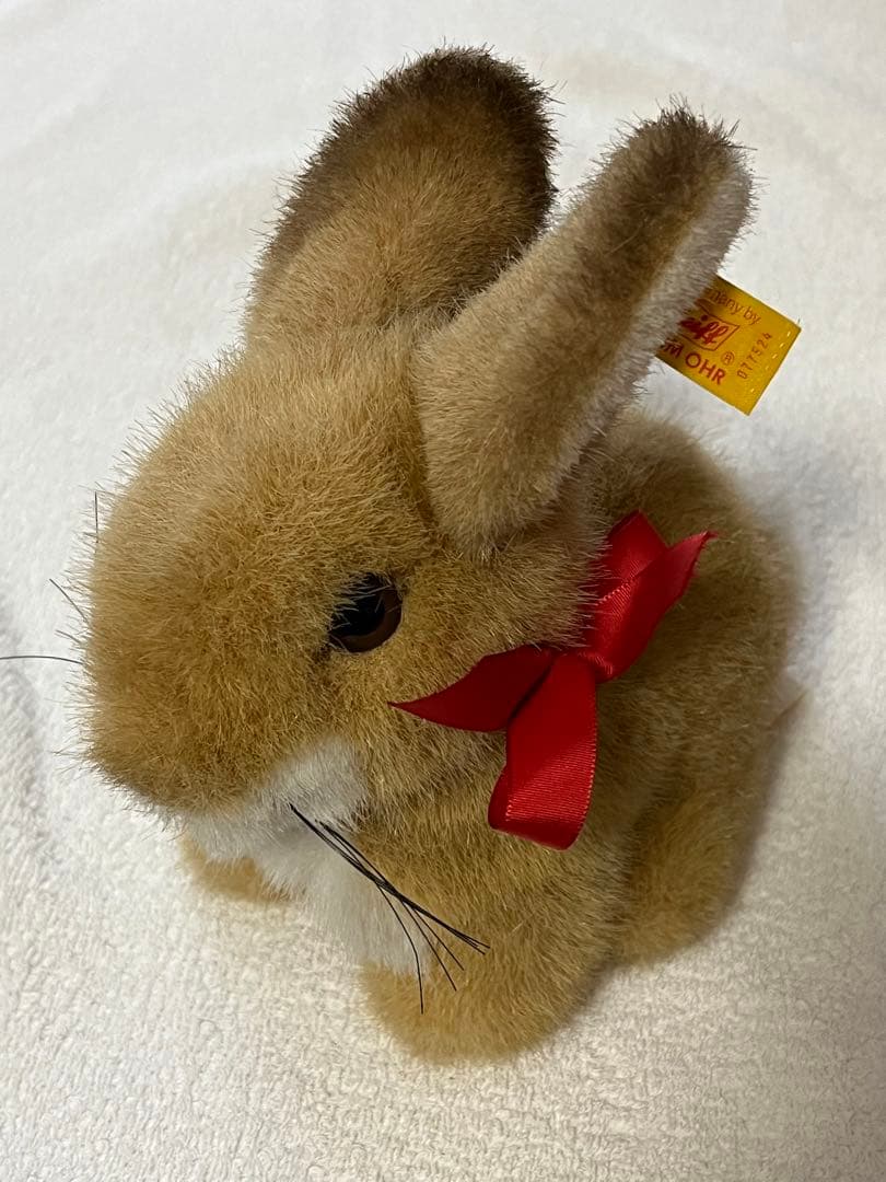 美品レア　シュタイフ　うさぎ　ぬいぐるみ　Steiff コレクション　タグ付き