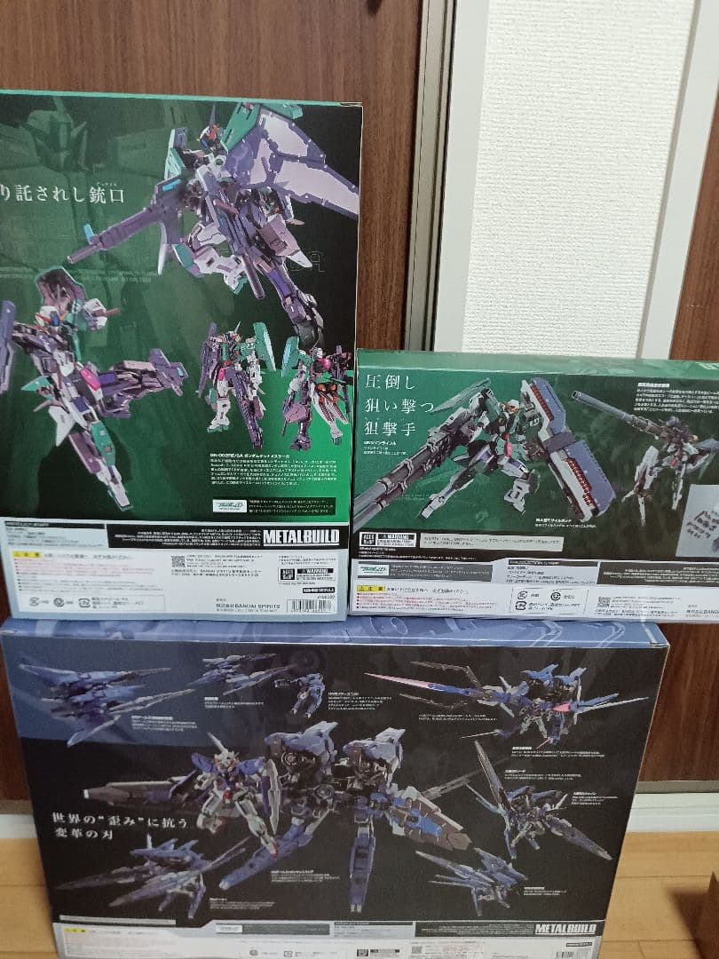 【美品】メタルビルド GNアームズ＋TYPE-D＋ガンダムデュナメスサーガ