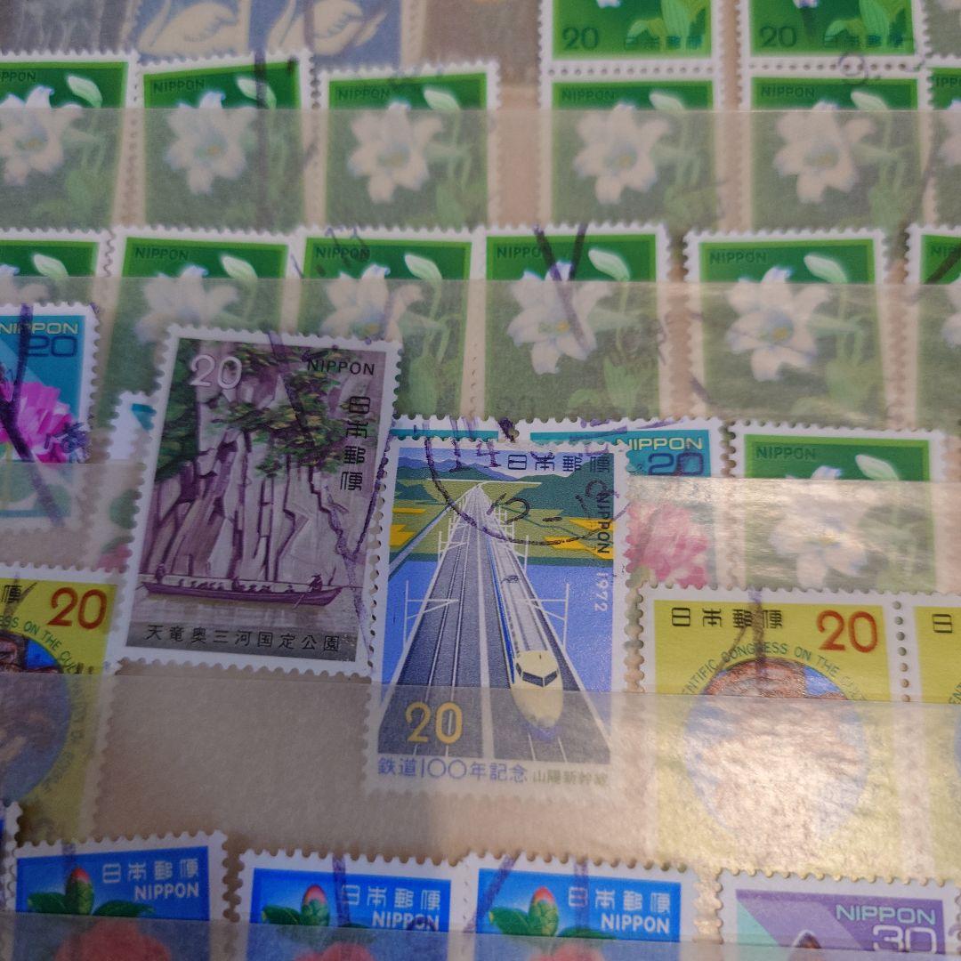 日本 使用済切手 コレクション　ページ1 84枚まとめ売り
