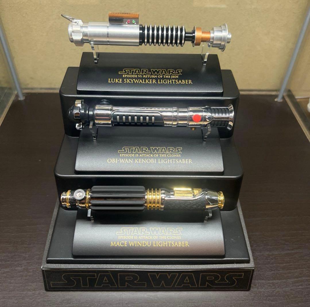 美品 MR社製 スターウォーズ ミニライトセーバーセット