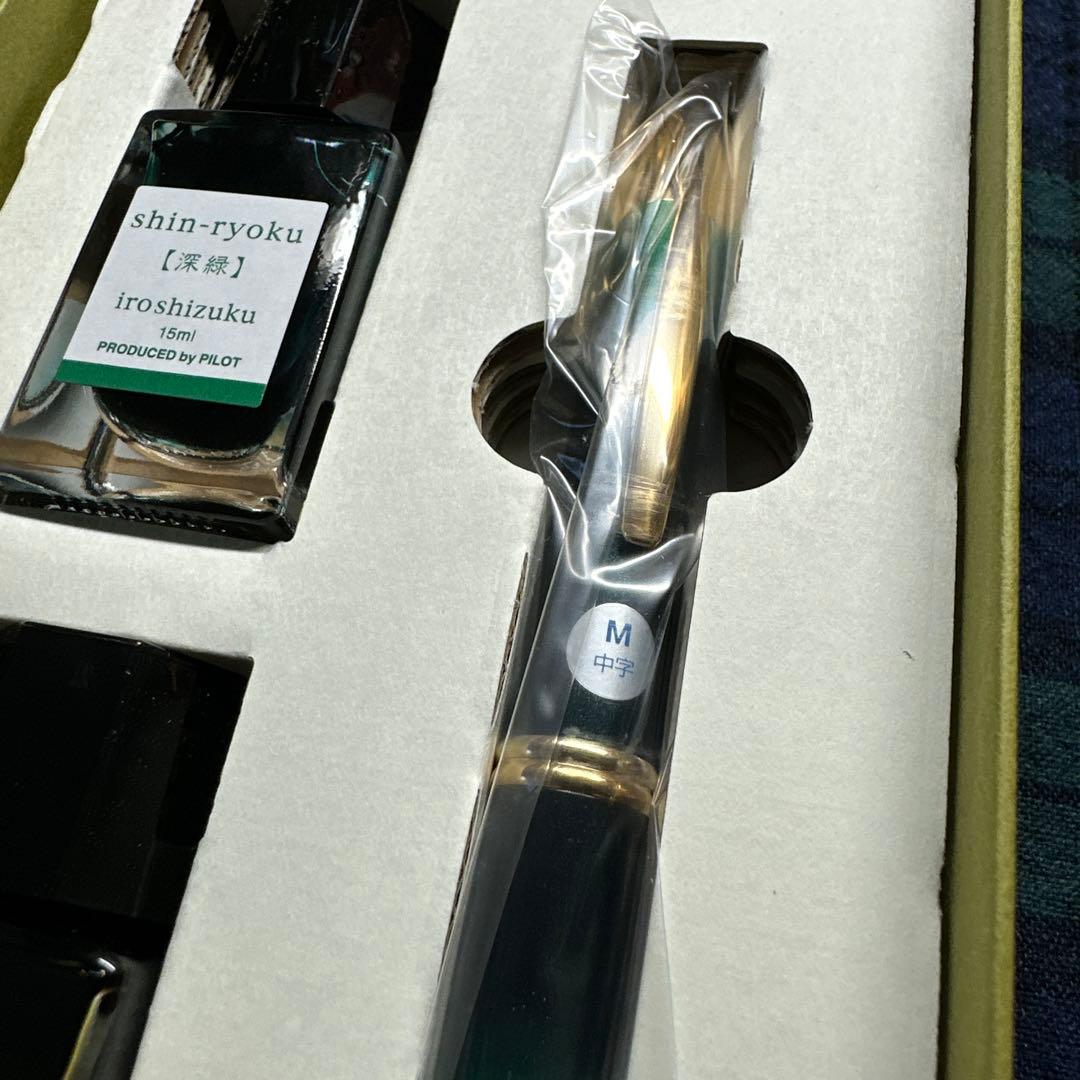 だ*く様 【新品未使用】限定品　パイロット　キャップレス万年筆　バンブーフォレス