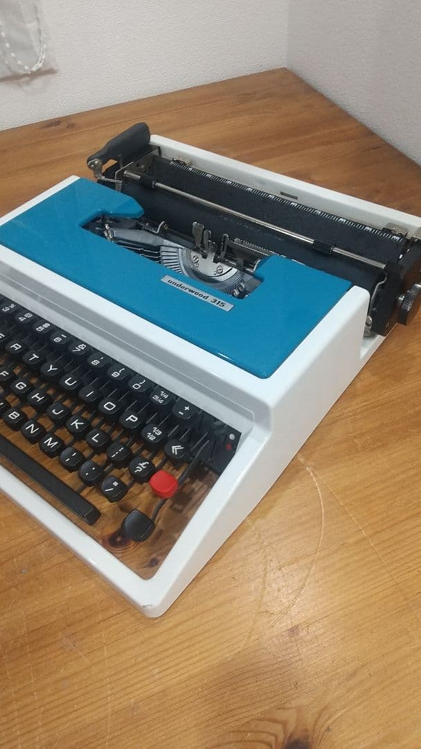 underwood 315　タイプライター　レトロ