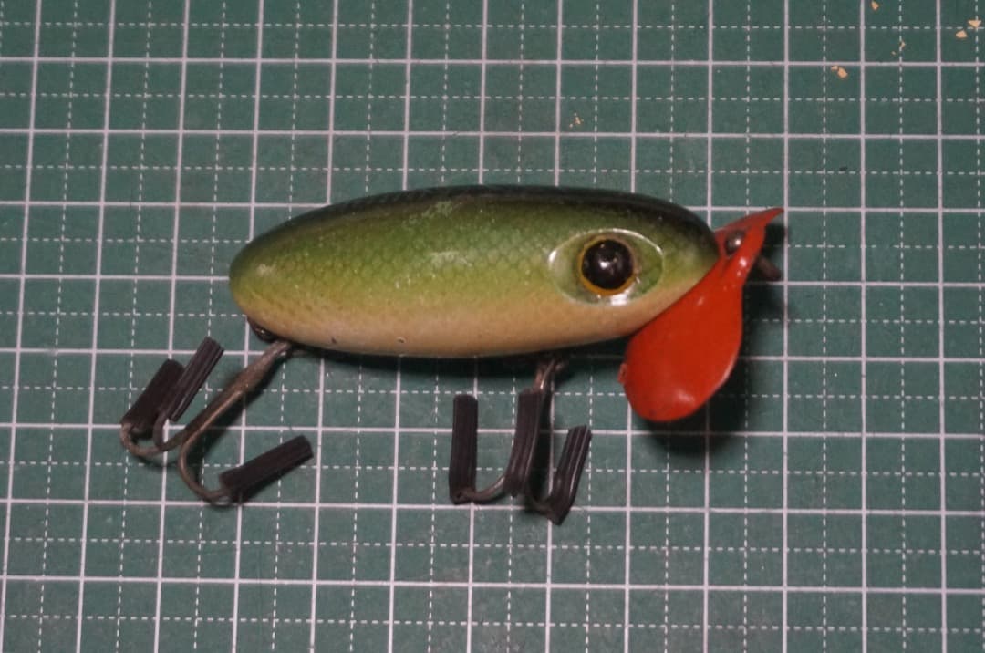 ルアー・フライ USED OLD FRED ABOGAST JITTERBUG WAR II 3