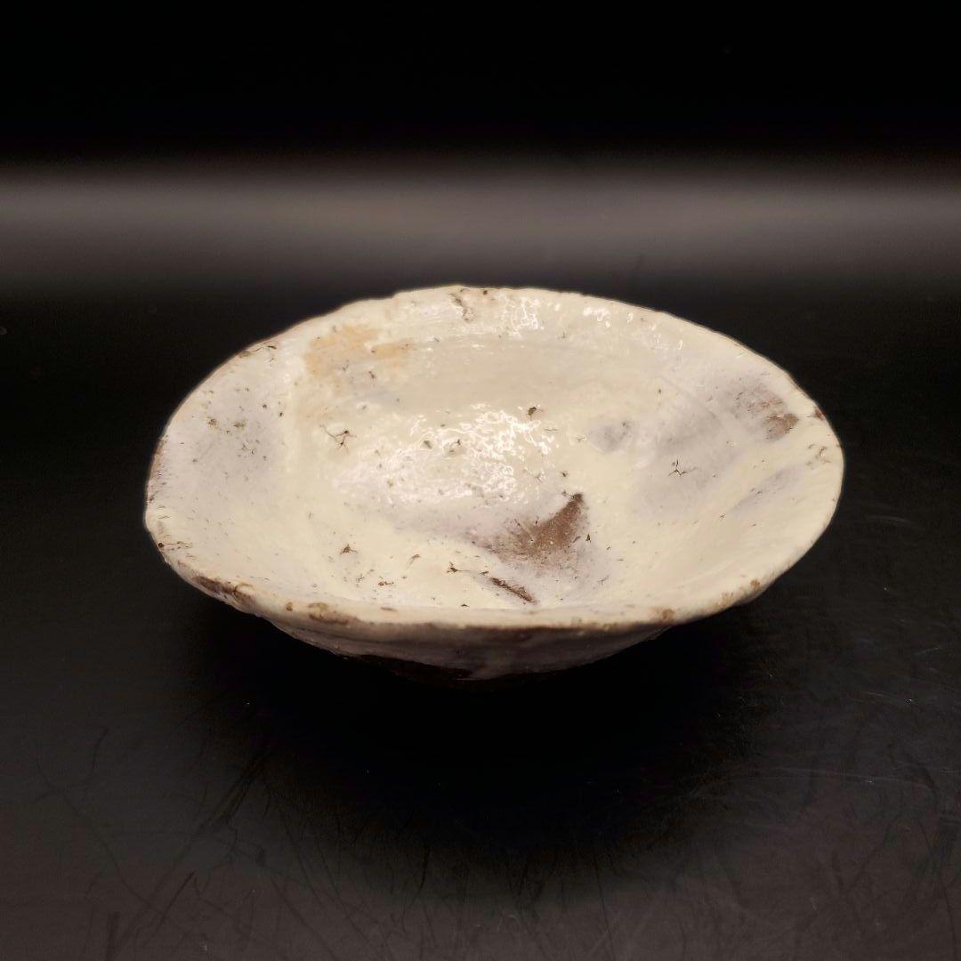 辻村史朗　粉吹ぐい呑　盃　粉引