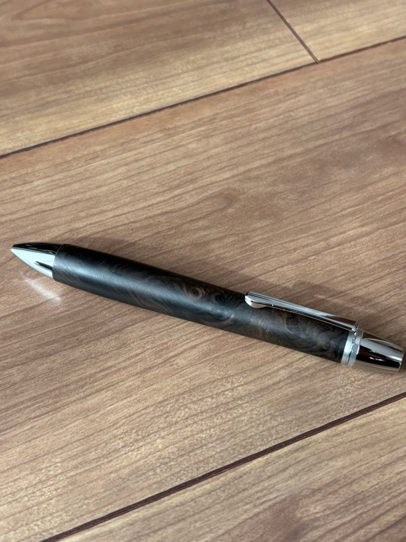 工房楔 トレチェーレ 黒檀 瘤杢 回転式 ボールペン シャープペンシル イベント