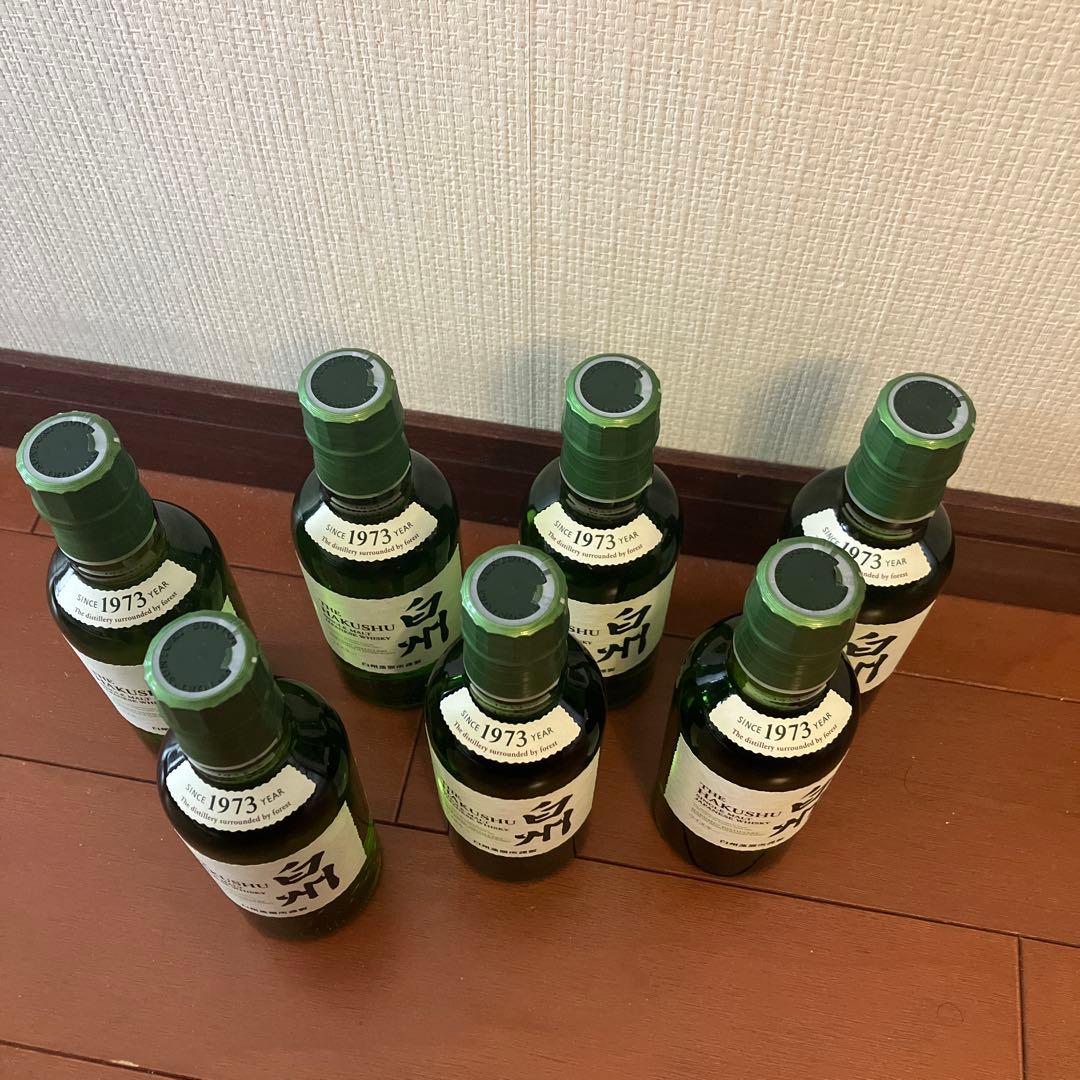 白州 シングルモルト 7本セット 180ml ミニボトル 未開封