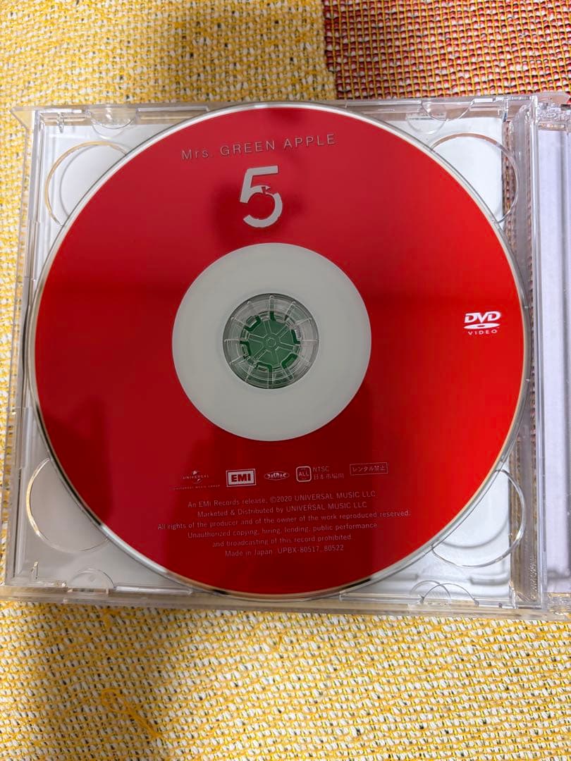 Mrs. GREEN APPLE 5 【初回限定版】