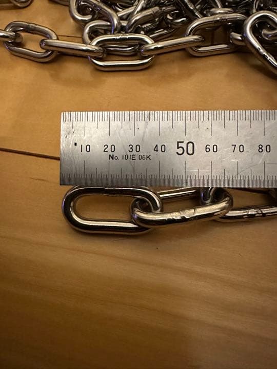 6mm   ステンレスチェーン4m90cm