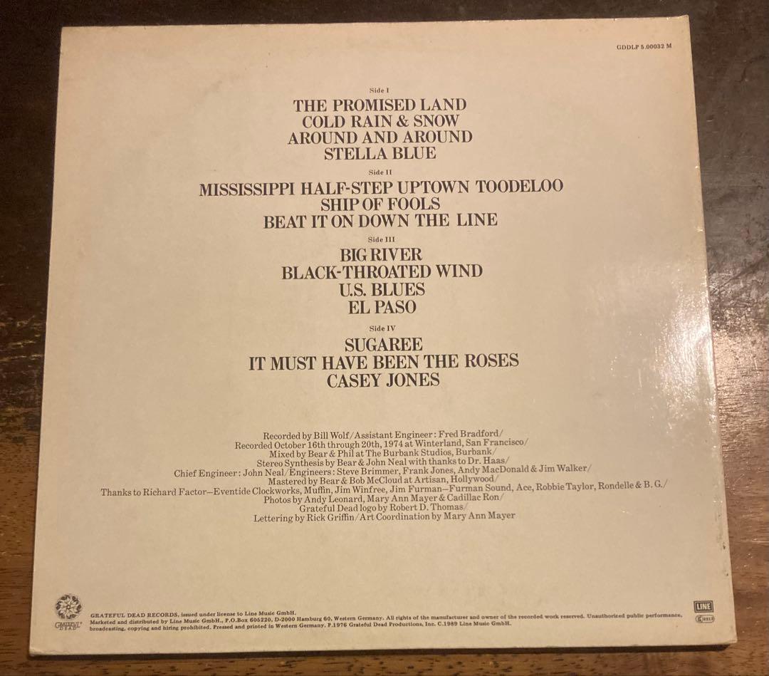 ■高音質ドイツホワイトヴァイナル盤■GRATEFUL DEAD / グレイトフル