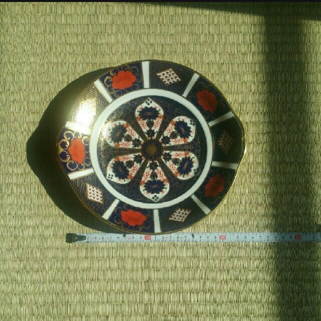 ロイヤルクラウンダービー　ケーキプレート　1128