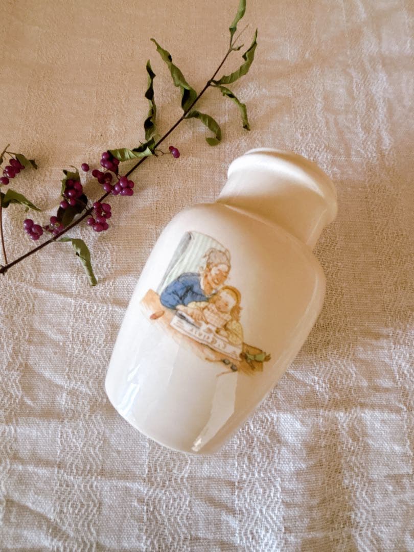 フランスアンティーク　K&G Lunéville マスタードポット①