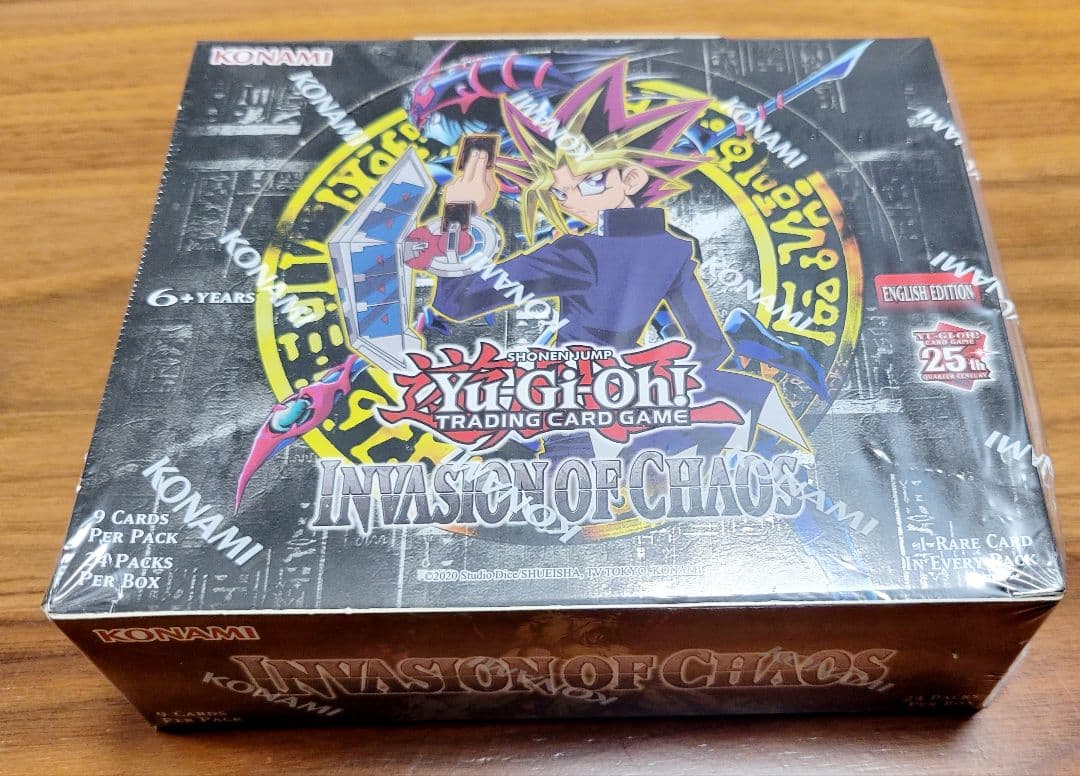 【未開封】25th INVASION OF CHAOS 1BOX EU版
