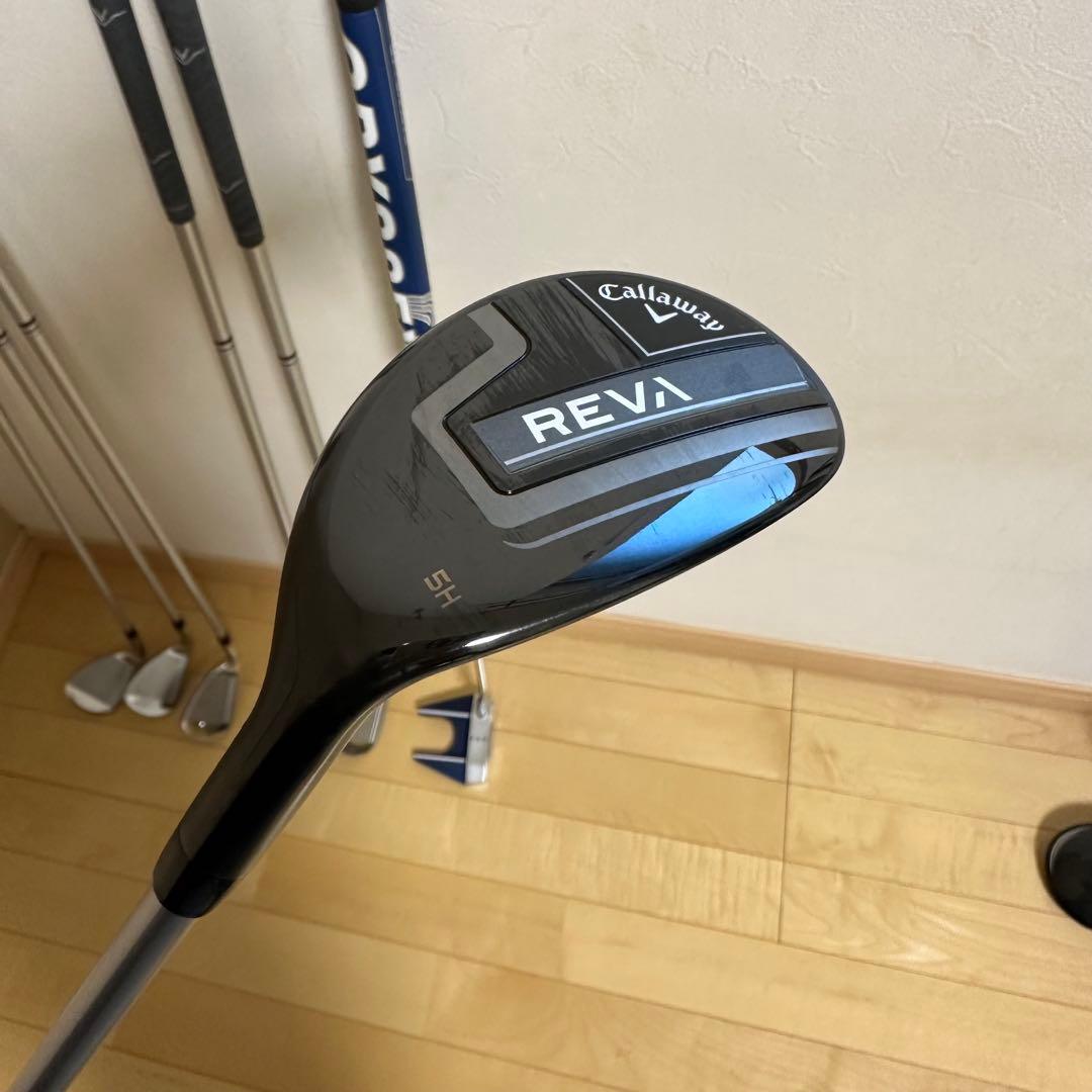 PEARLY GATES キャディバッグ　キャロウェイ　REVAクラブセット