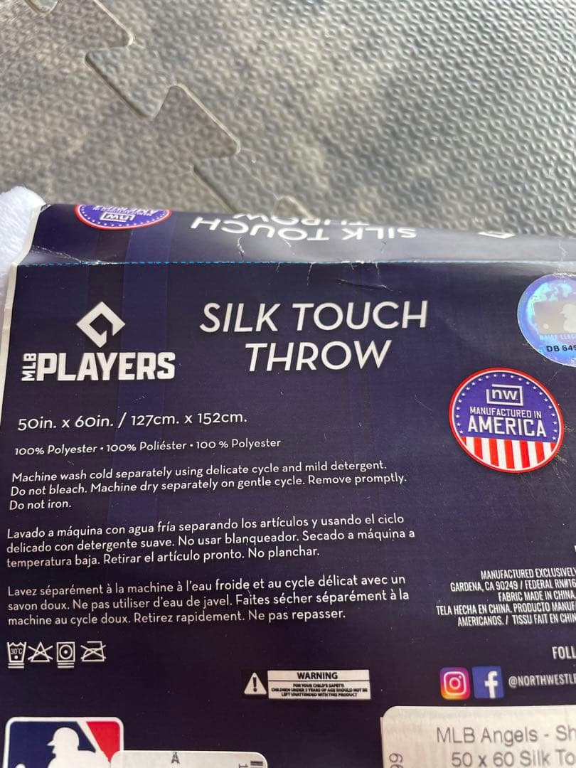 新品未使用　大谷翔平　現地限定　ビッグブランケット