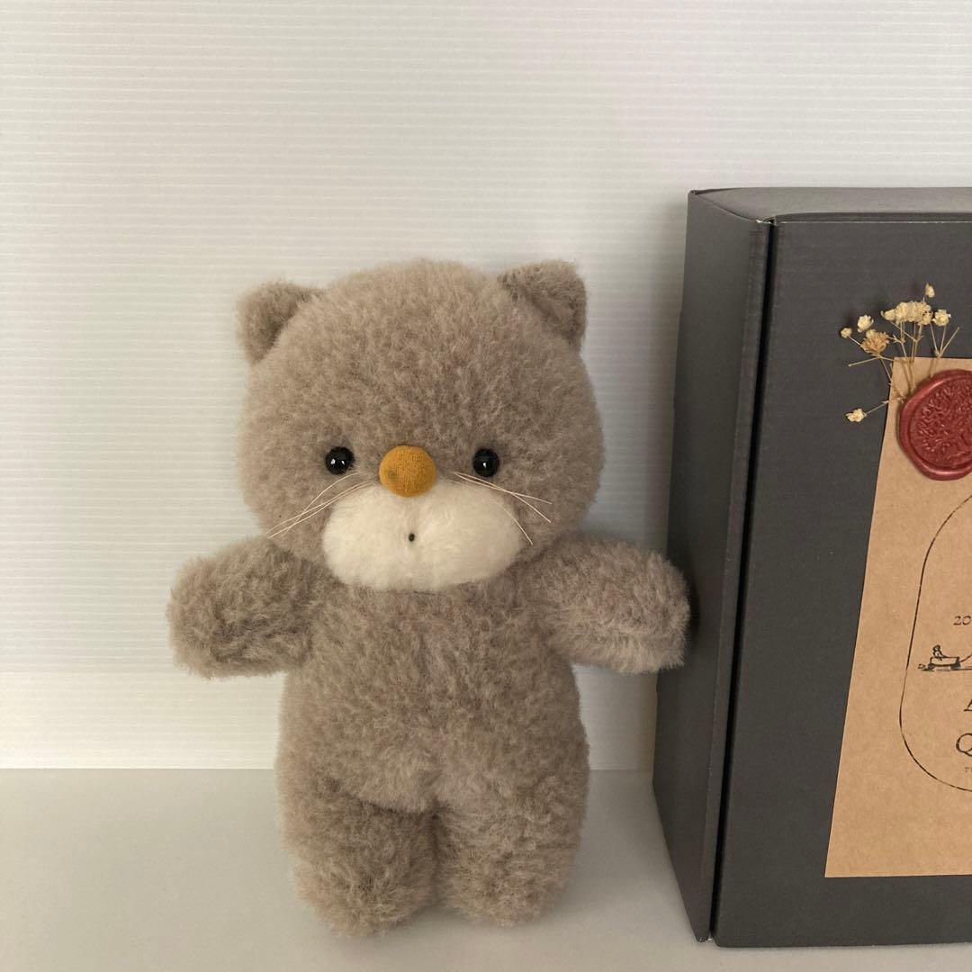 ぬいぐるみ　ねこ　作家　アーティストベア　テディキャット