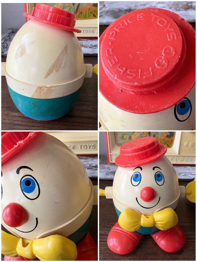 ビンテージ オモチャ フィッシャープライス他 最終価格6点まとめ売り