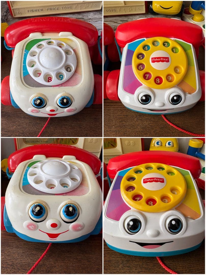 ビンテージ オモチャ フィッシャープライス他 最終価格6点まとめ売り