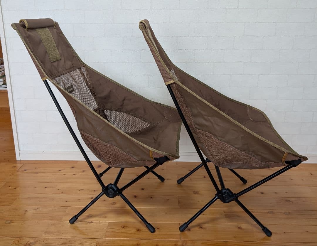 まんじろう【美品】Helinox チェアツー 2脚 説明書有