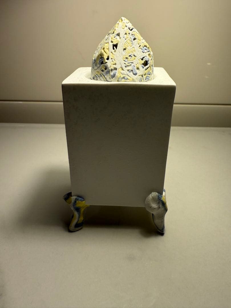 長江重和（NAGAE Shigekazu）作　香炉「かたち香る」 共箱・栞付き