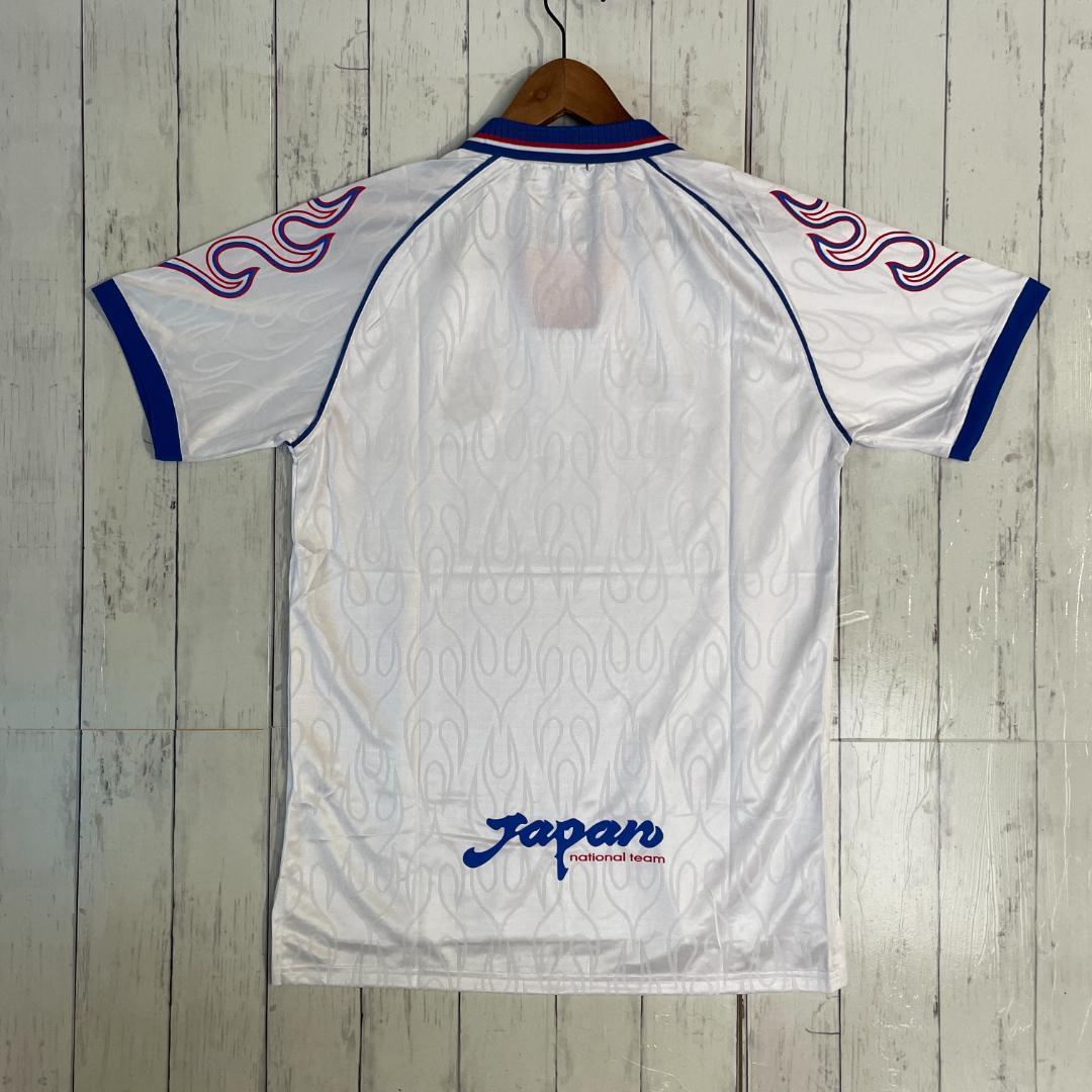 サッカー日本代表 ユニフォーム 1998年 日本製 Lサイズ[RU0050]