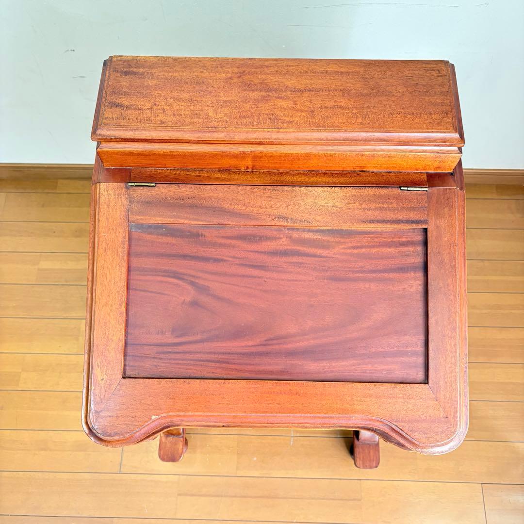 【希少・レトロ】英国アンティーク ダベンポートデスク ライティングデスク