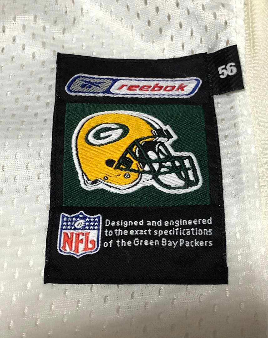 リーボック グリーンベイ・パッカーズ ブレット・ファーブ #4 ユニフォーム
