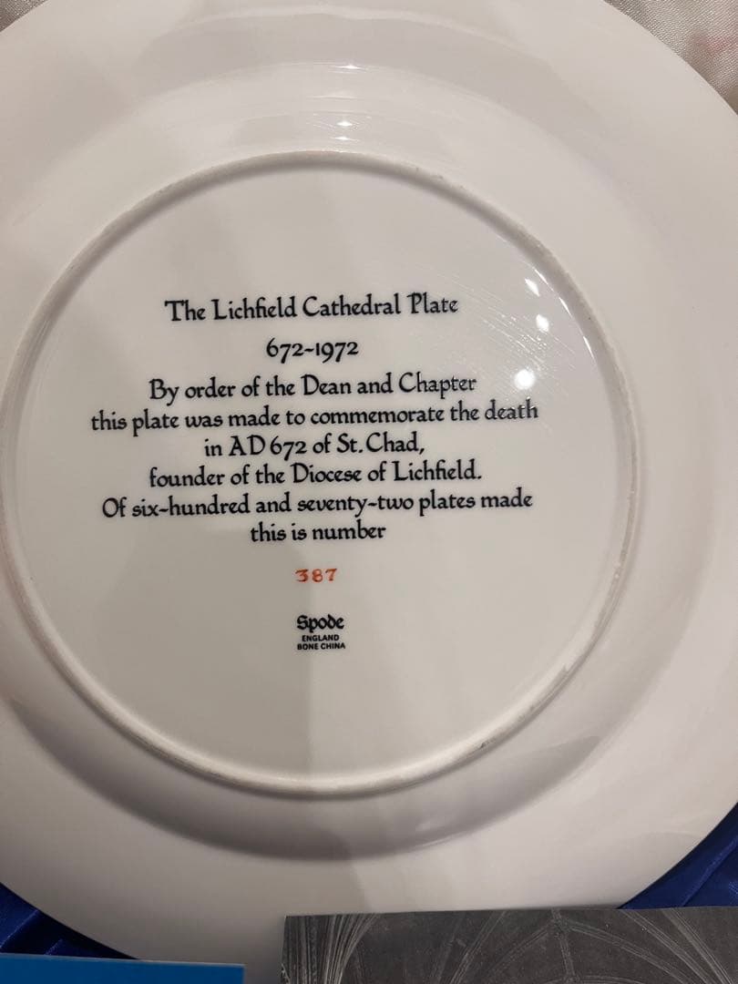 Spode Salloways Lichfieldアンティークロイヤル　イギリス