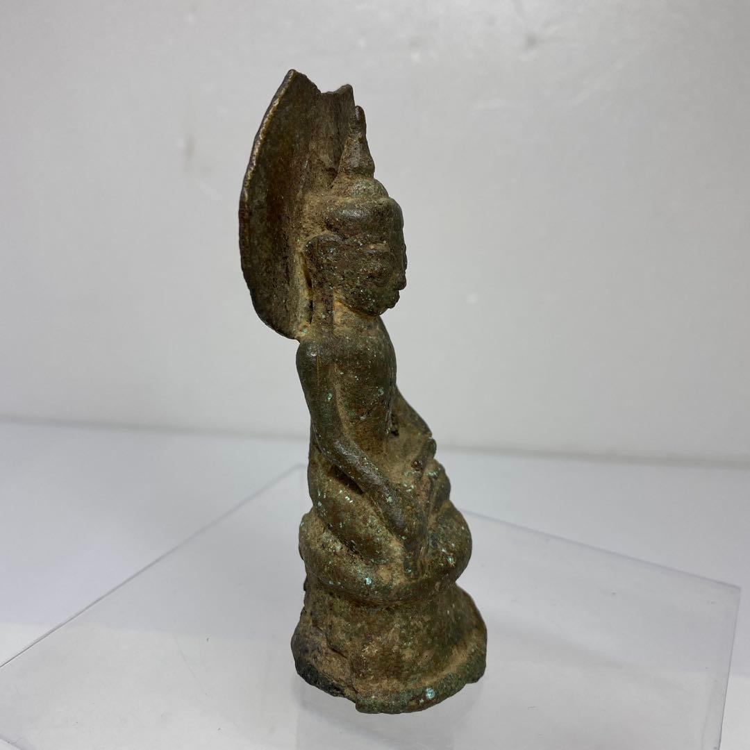 古代　朝鮮　古銅　仏像　170g タサオ　東さ7-0330☆2F