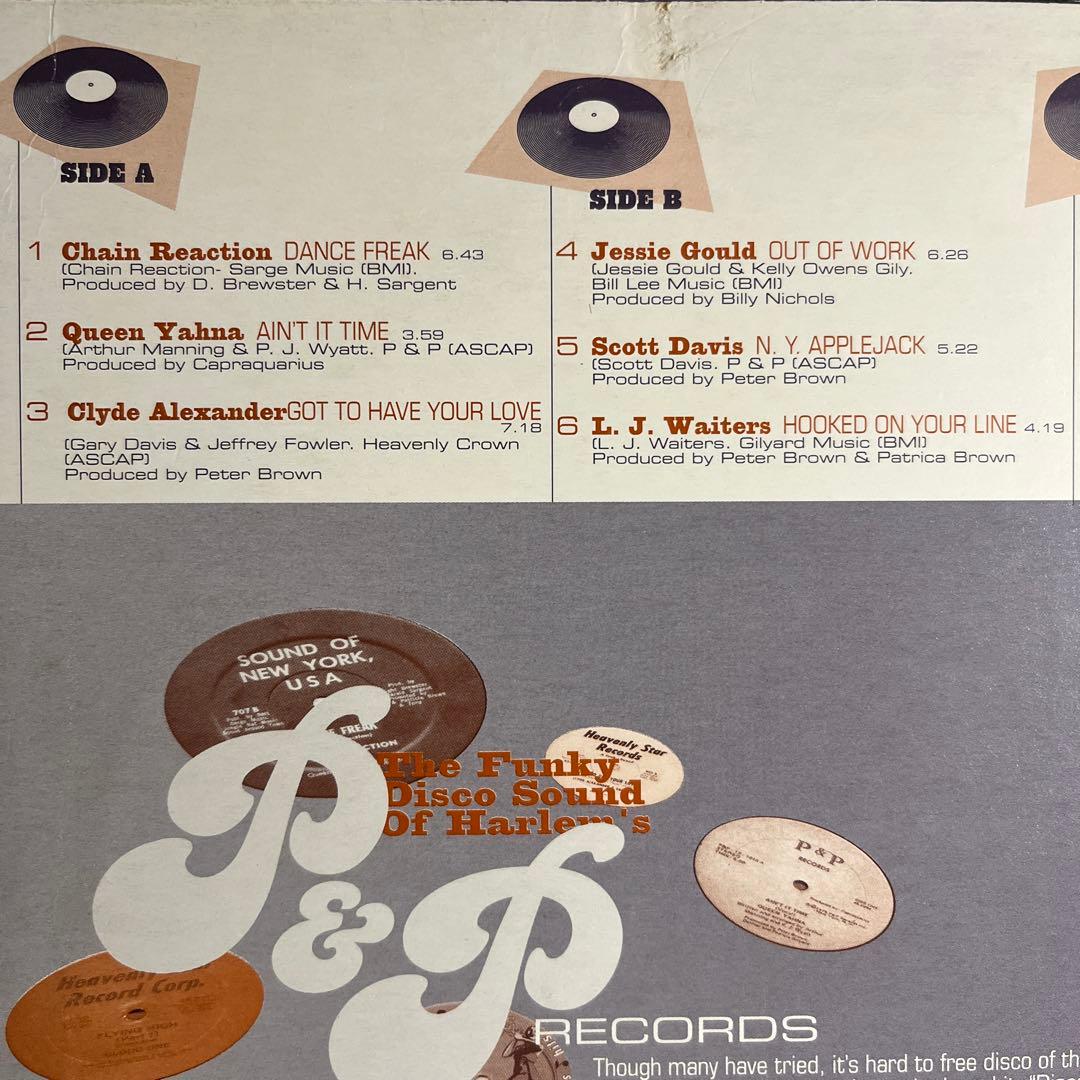 レアコンピ ピーター・ブラウン DISCOJUICE P & P RECORDS