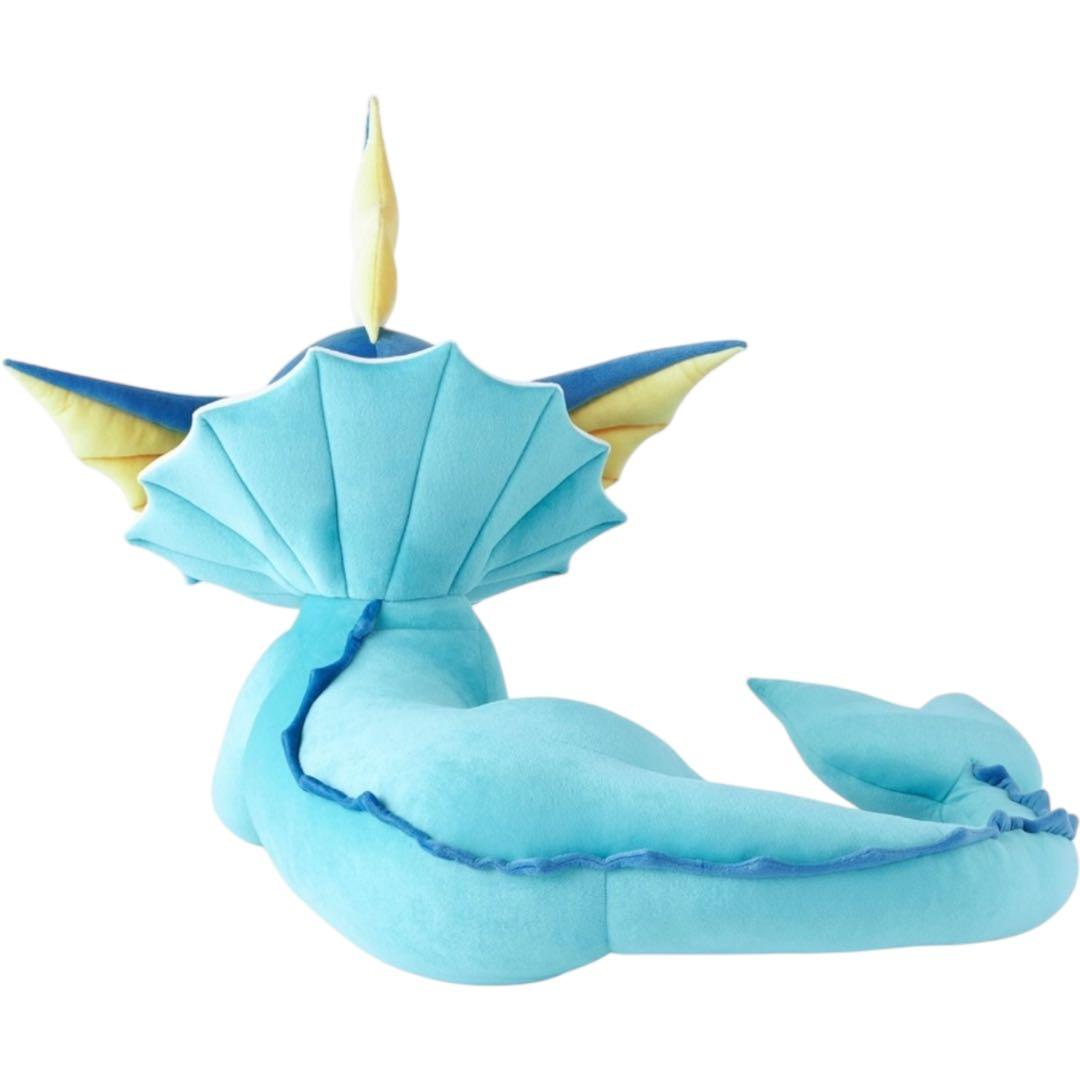 新品未開封 ポケモンセンター 等身大シャワーズ ぬいぐるみ　寝そべり