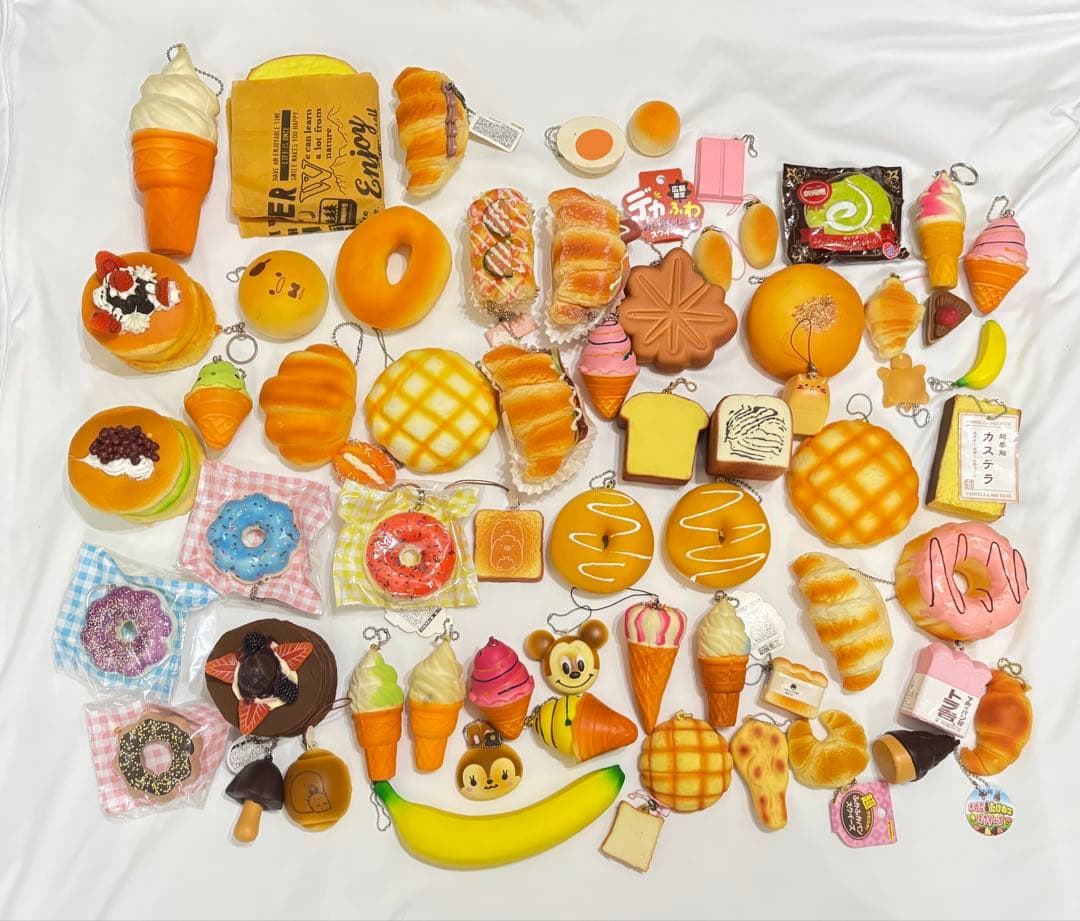 スクイーズまとめ売り（ブルーム含む計150個以上）※バラ売り不可