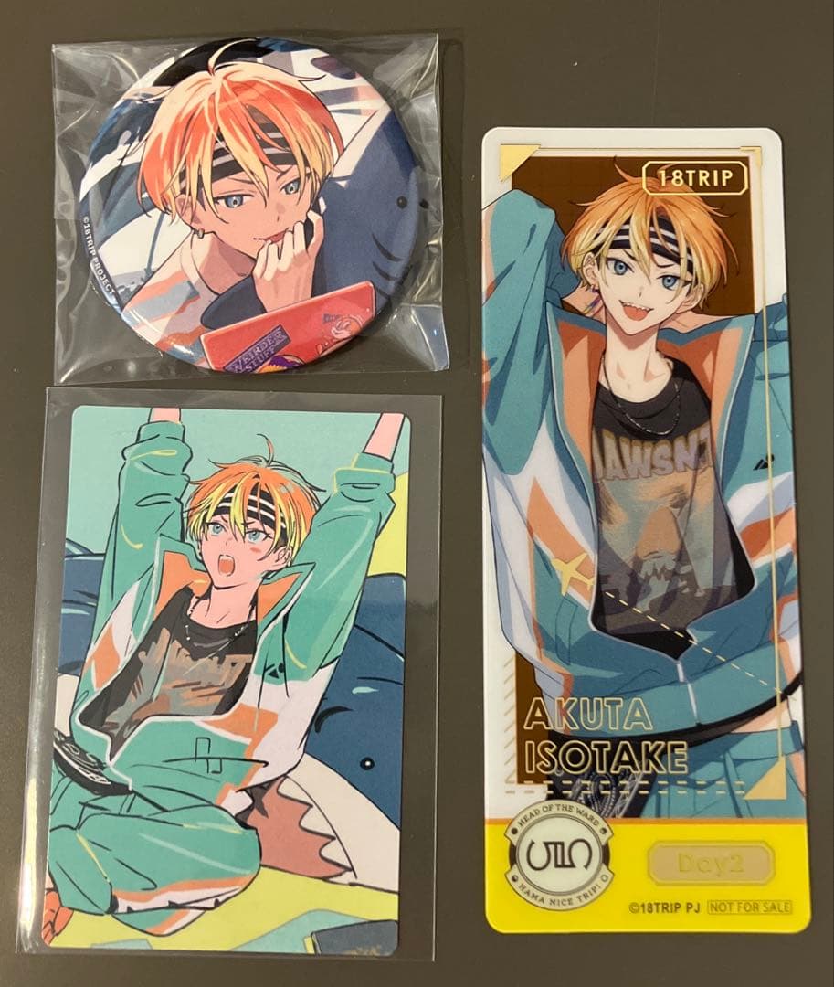 18TRIP エイトリ　まとめ売り　缶バッジ　アクスタ　トレカ
