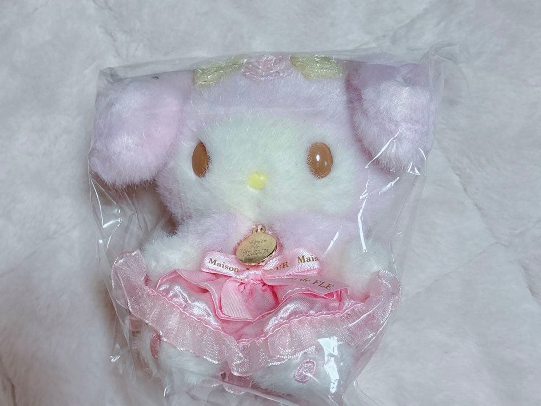 メゾンドフルール マイメロディ ぬいぐるみ マスコット レア 廃盤 チャーム