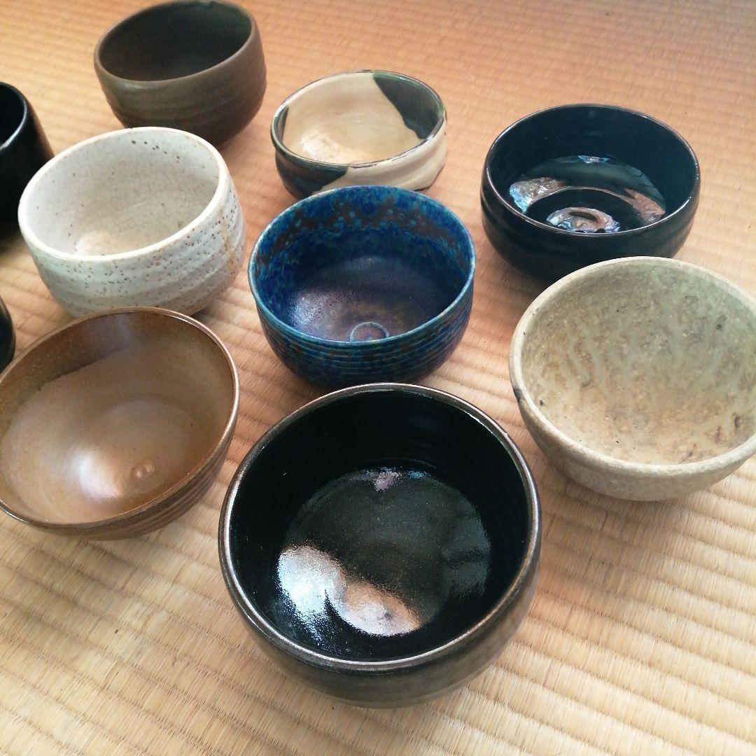 茶碗　10個まとめ売り　蒼釉など